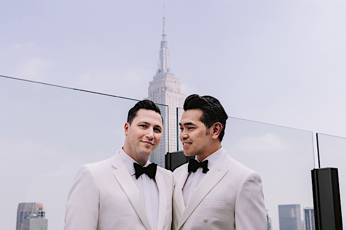 Gay wedding, same sex wedding, NYC