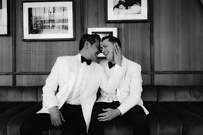 Husband and husband, Ron and Mark, NYC