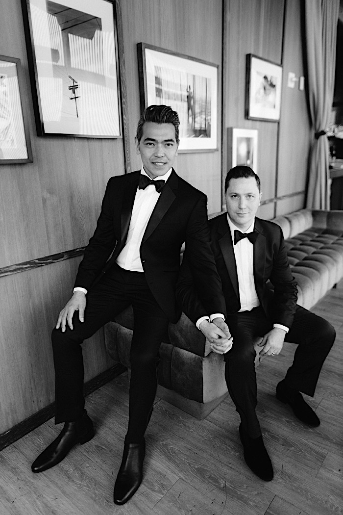 Gay wedding in New York City, Pride Month, Ron and Mark