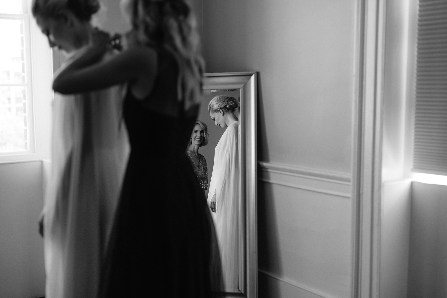 bride and her mother, gadsden house
