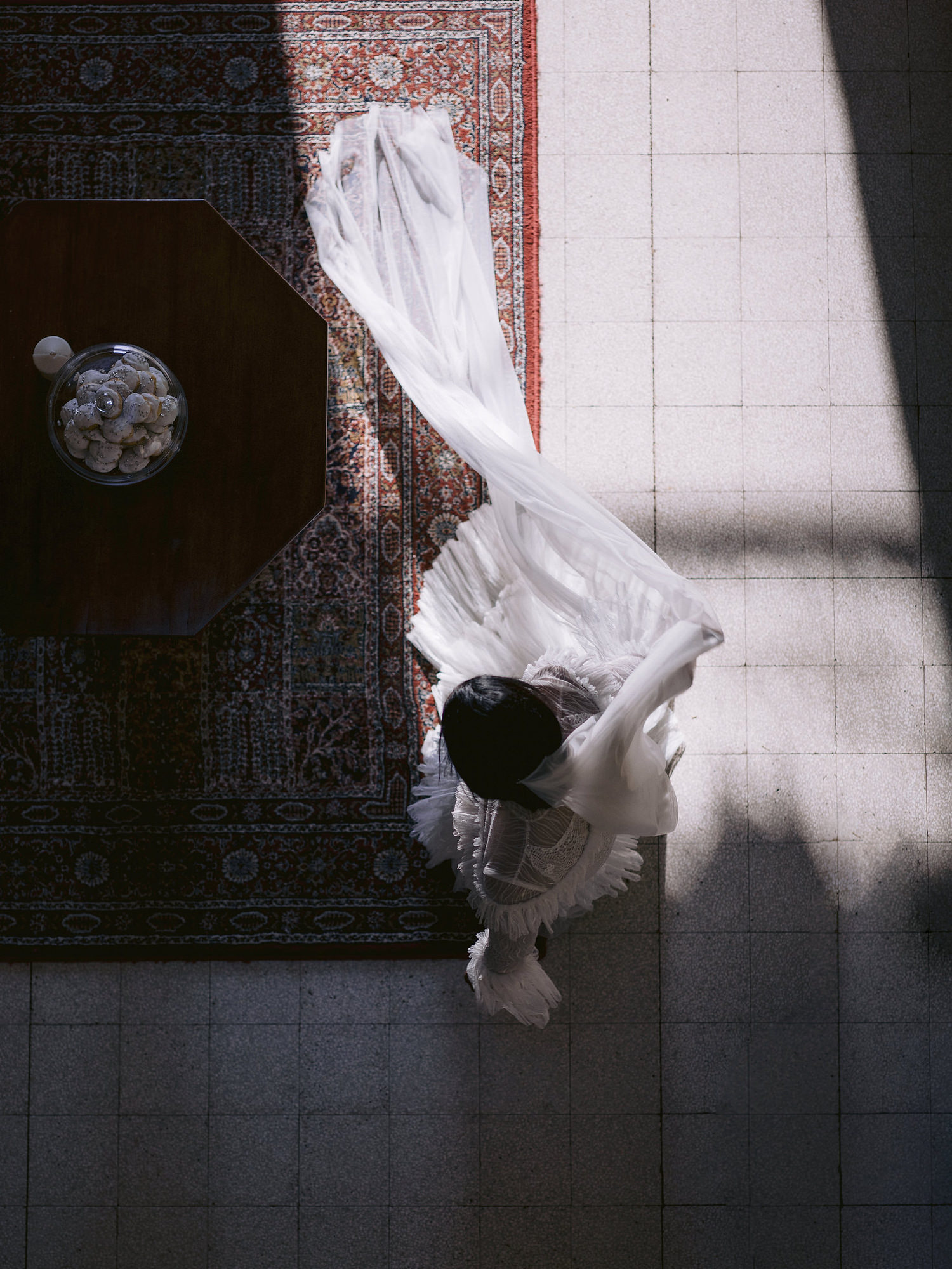 Lake Como, Italy, bride, gown, wedding dress