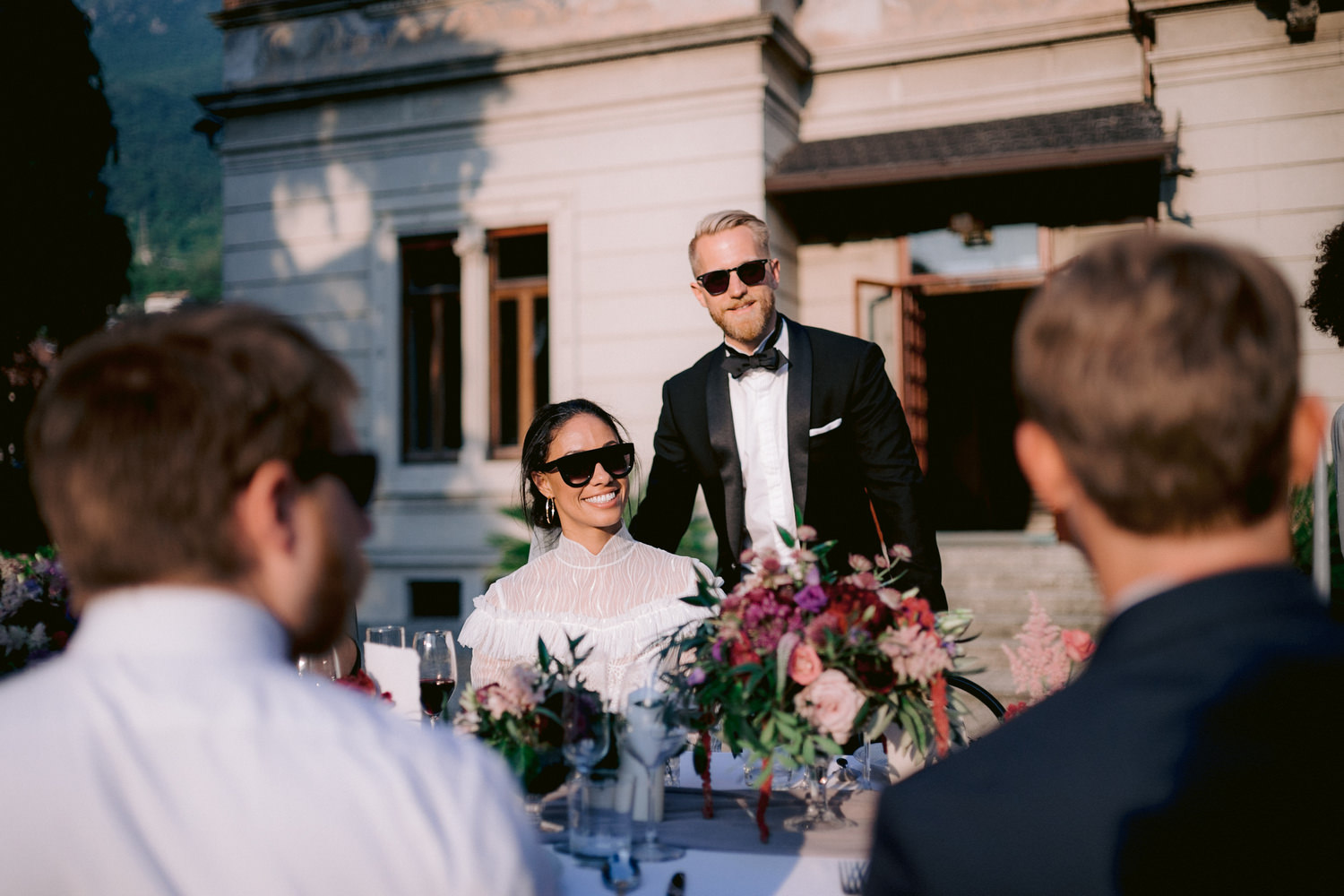 Lake Como, Italy, bride, groom