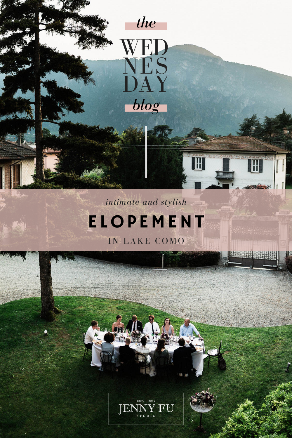 Stylish Italian Elopement, Jenny Fu Studio, Lake Como