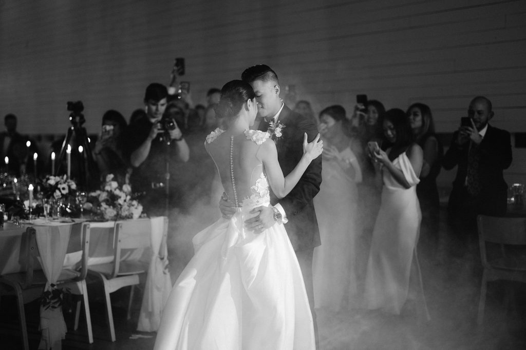 First dance as bride and groom at Prospect House, Texas, Jenny Fu Studio