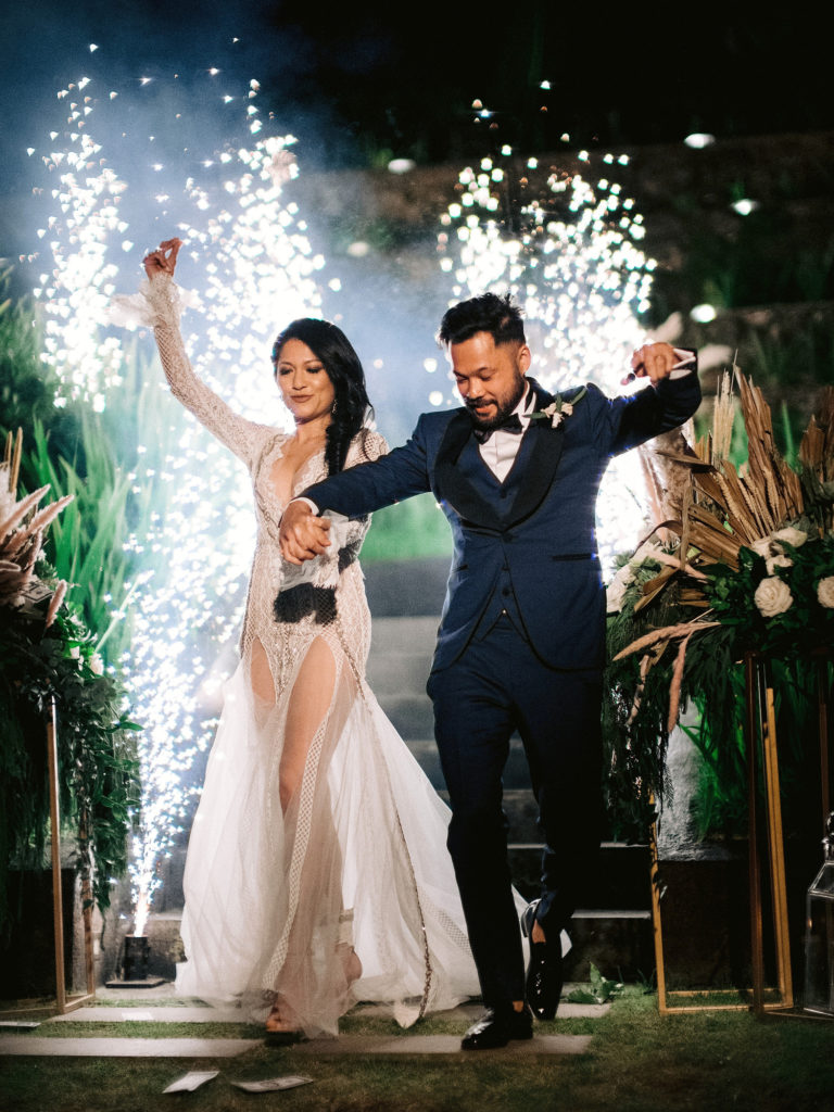 wedding fireworks