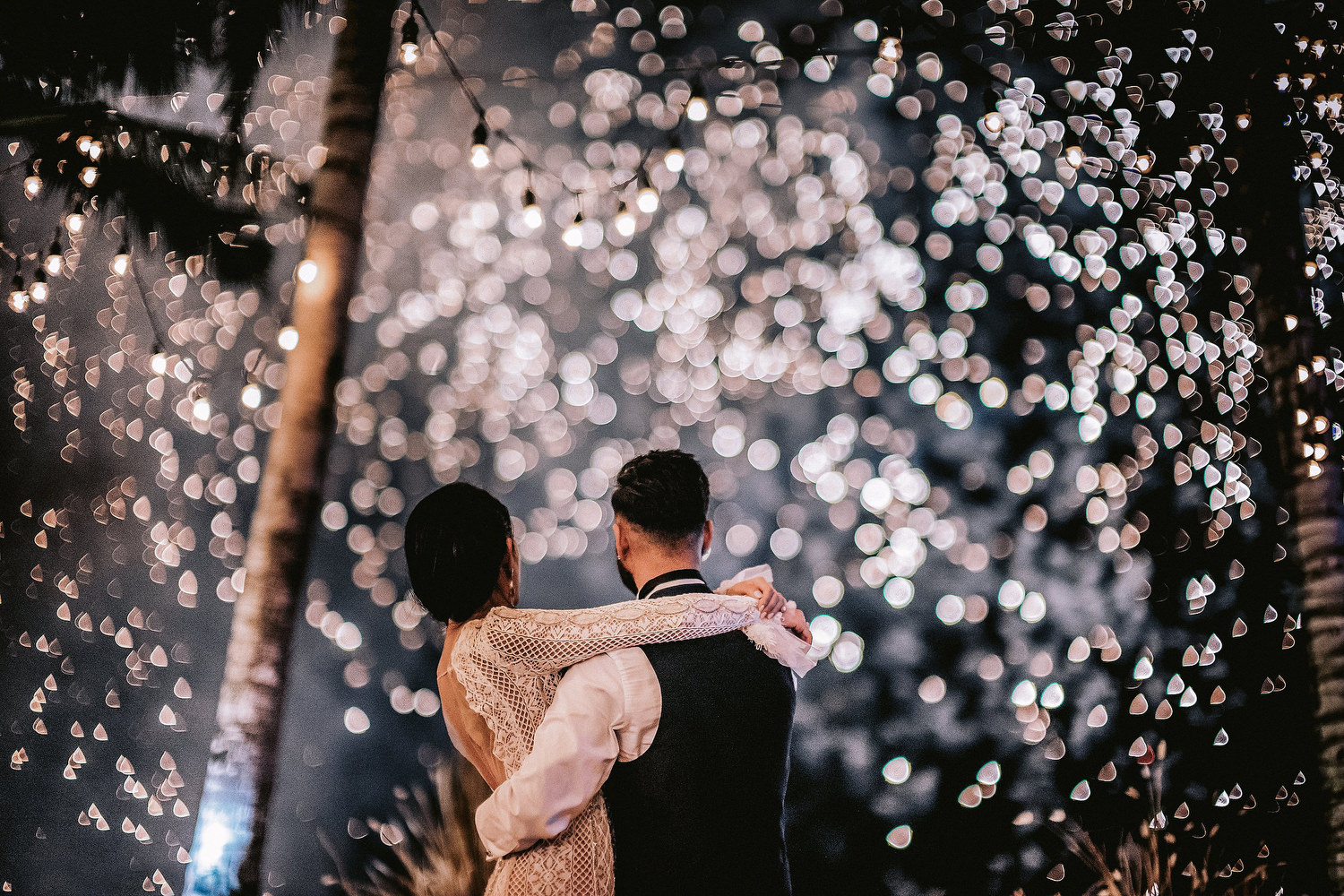 jenny fu wedding fireworks bali destination