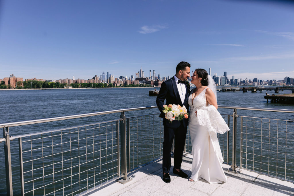 postponed wedding, new your city skyline