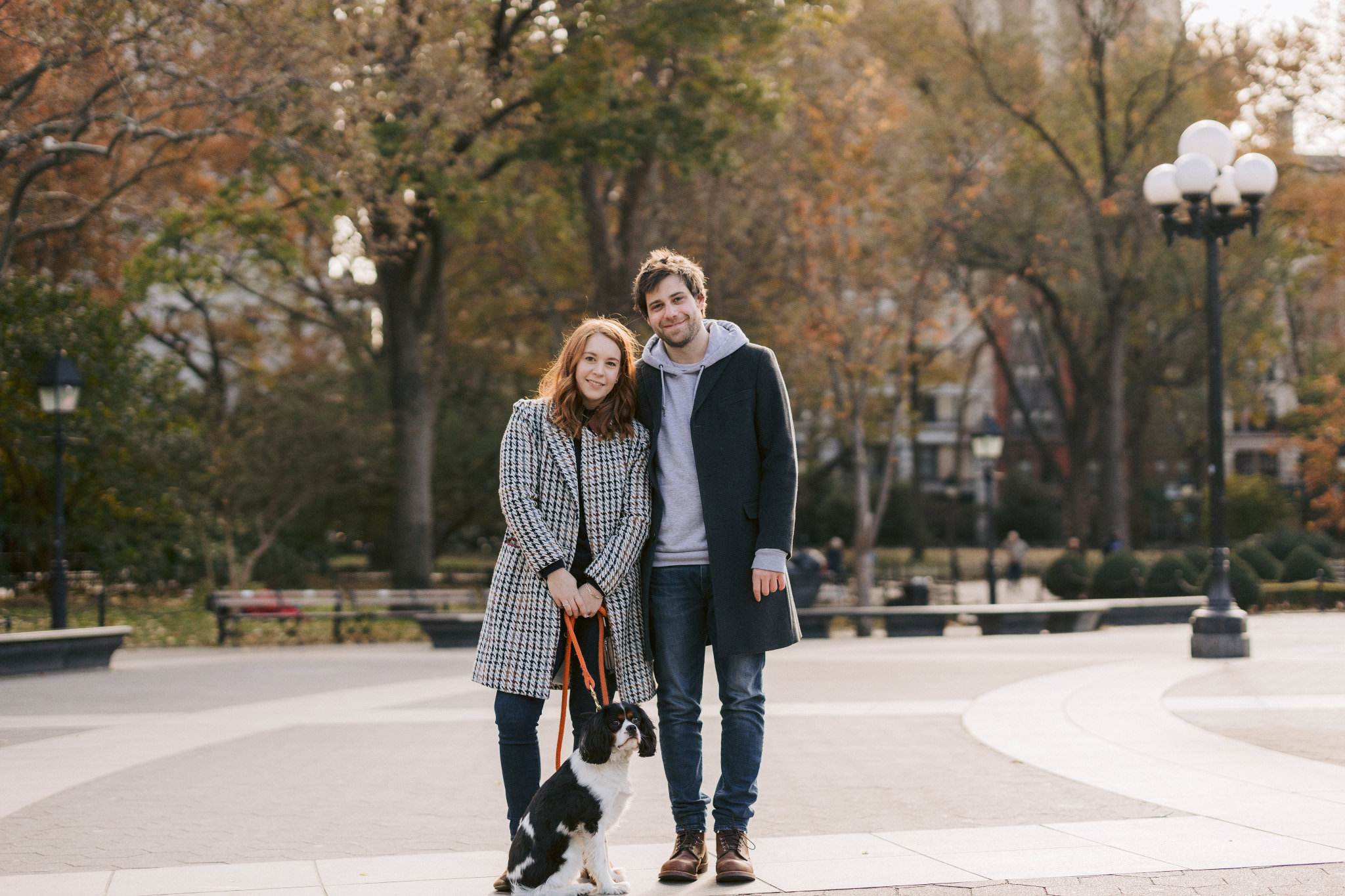 Washington Square Park in autumn