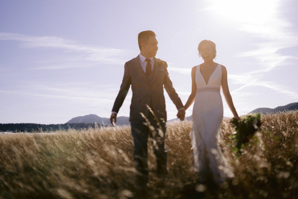 Rustic wedding at Spruce Mountain Ranch