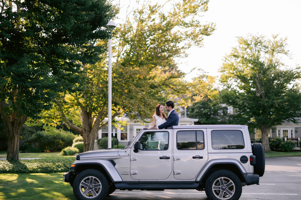 husband and wife, just married, jenny fu studio