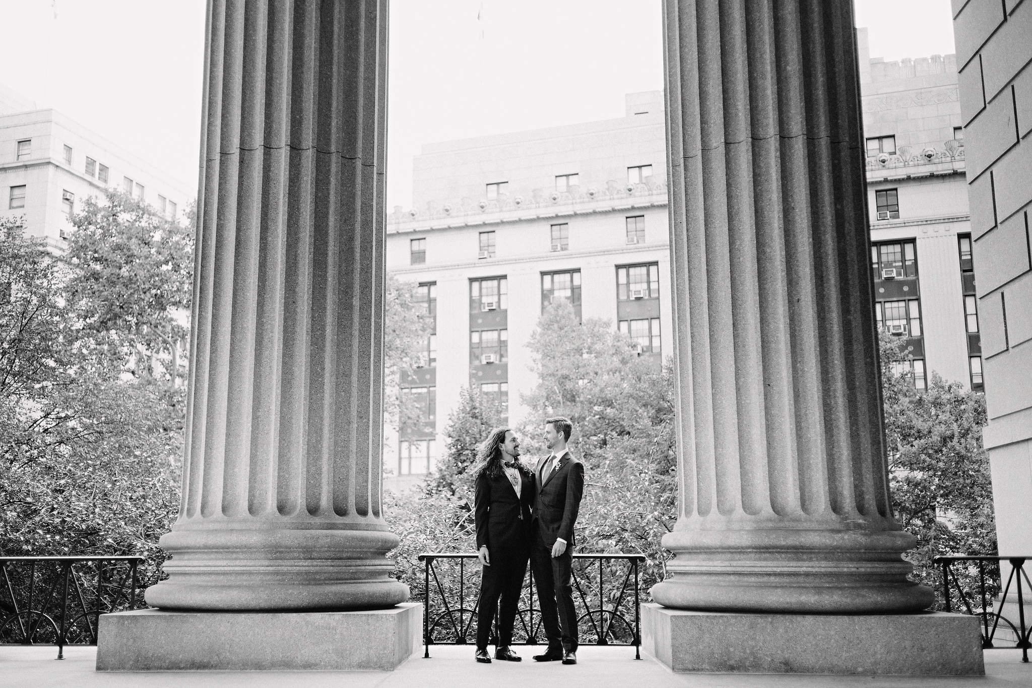 Same-sex city hall wedding
