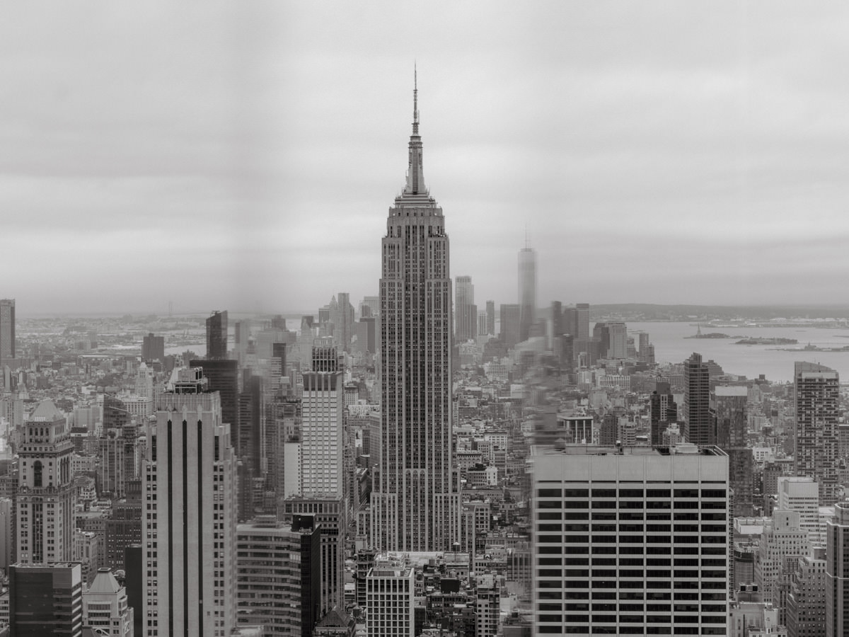 A view of the Empire State Building